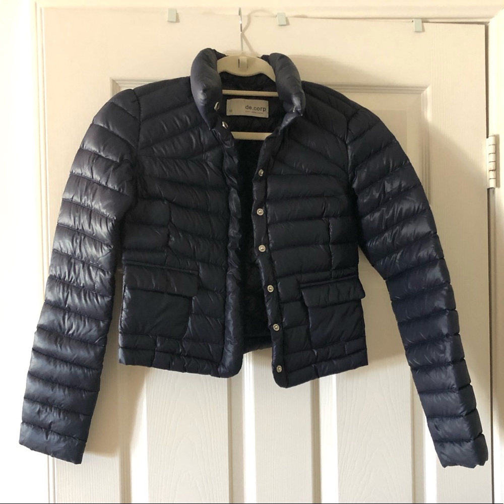 Esprit cropped down jacket size XS